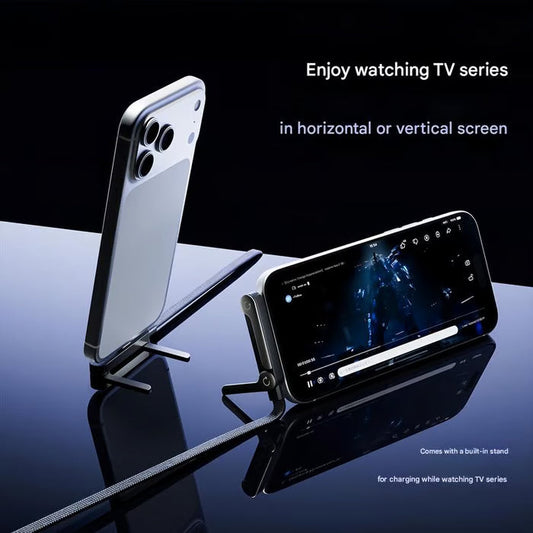 Invisible Holder Charger & Stand | 240W Super-Fast 2-in-1 Cable