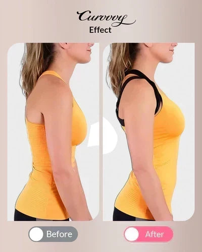 NOW! Front Closure Cross-Back Wireless Posture Bra Ultra Push-Up, All-Day Comfort & Natural Lift for a Slimmer
