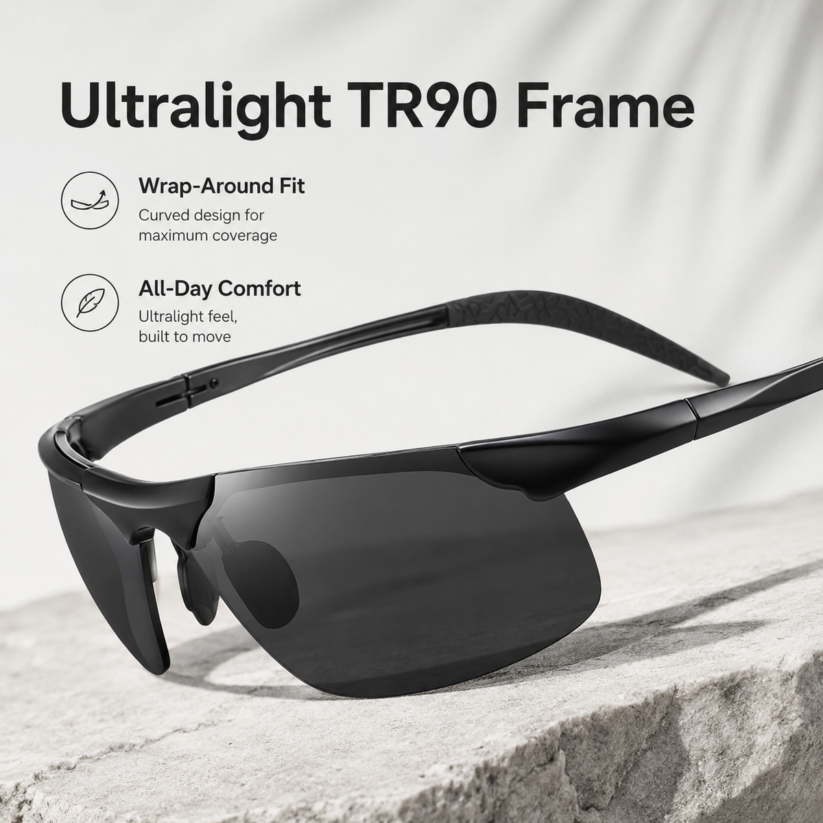 Launch | Men's UV 400 Polarized Sunglasses