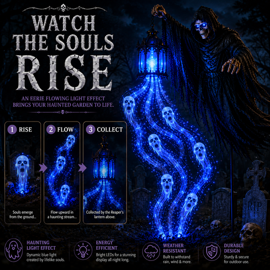 Halloween Soul Harvester Animated Garden Light