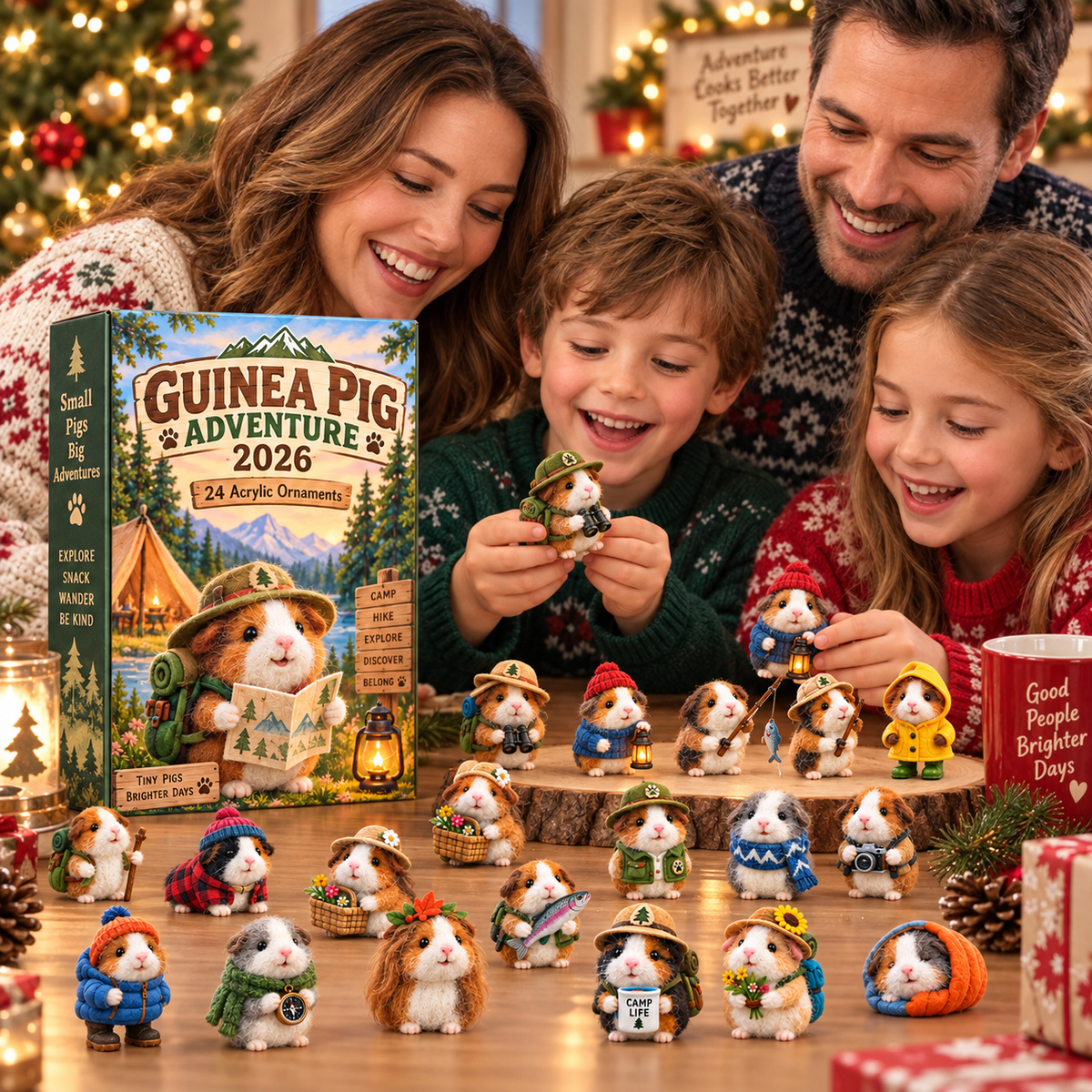24 Days of Tiny Adventures Guinea Pig Christmas Collector Countdown 2026