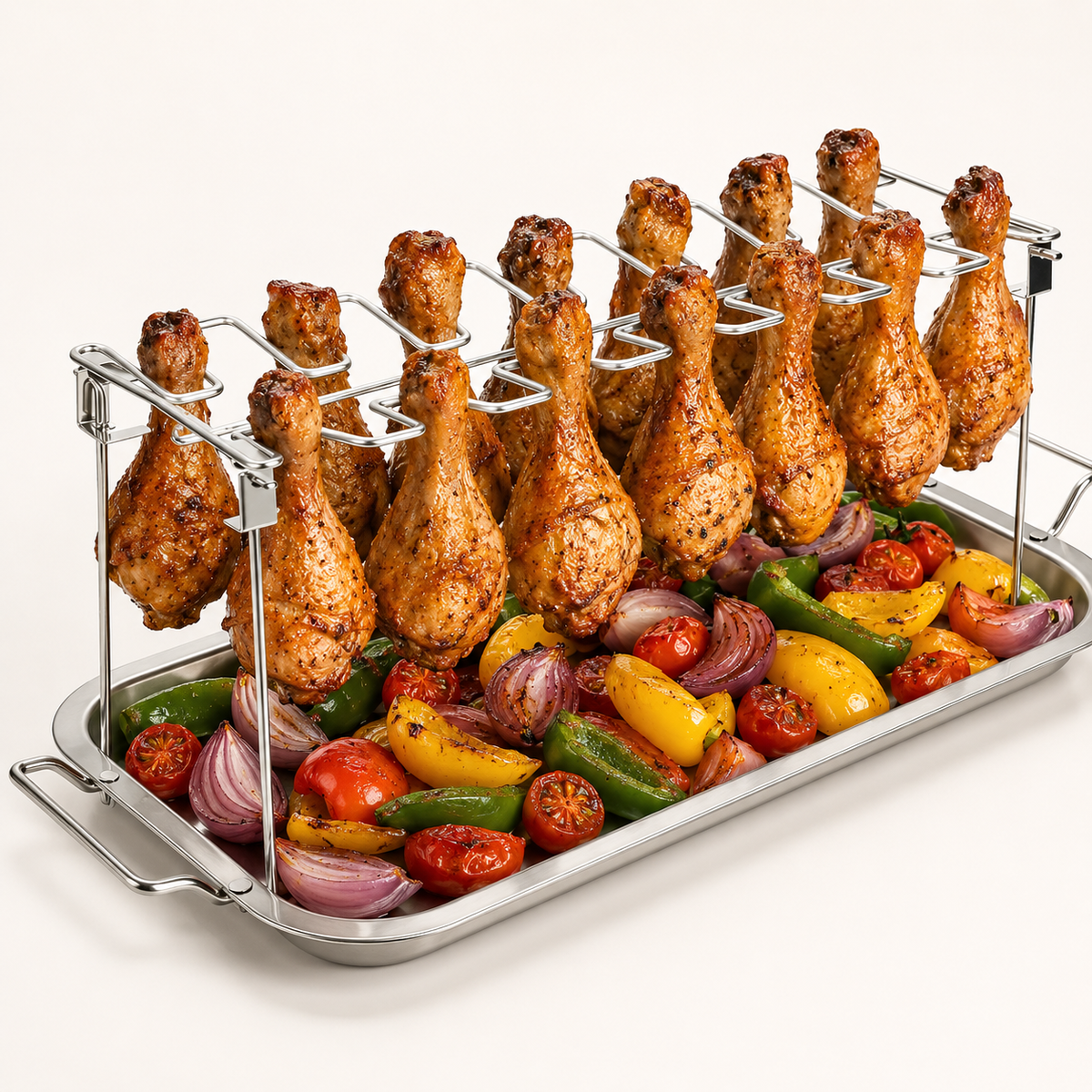 ROASTED CHICKEN RACK HOLDER