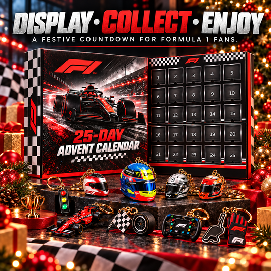 Race Day 25-Day Advent Calendar Motorsport Collectible Christmas Gift