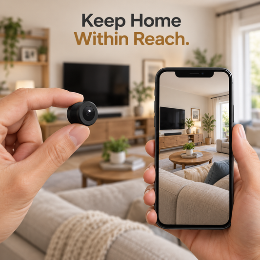 Special | Mini Portable Security Camera Small Size, More Peace of Mind