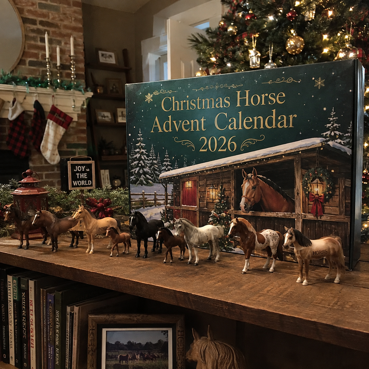 Christmas Horse Advent Calendar--24 Days of Horse Friends & Holiday Memories