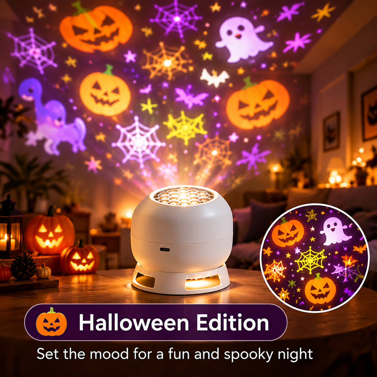 Christmas Projection Night Light Create A Magical Holiday Wonderland At Home