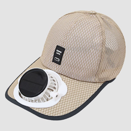 2026 Pro Outdoor Cooling Hat: Dual-Power Fan Cap