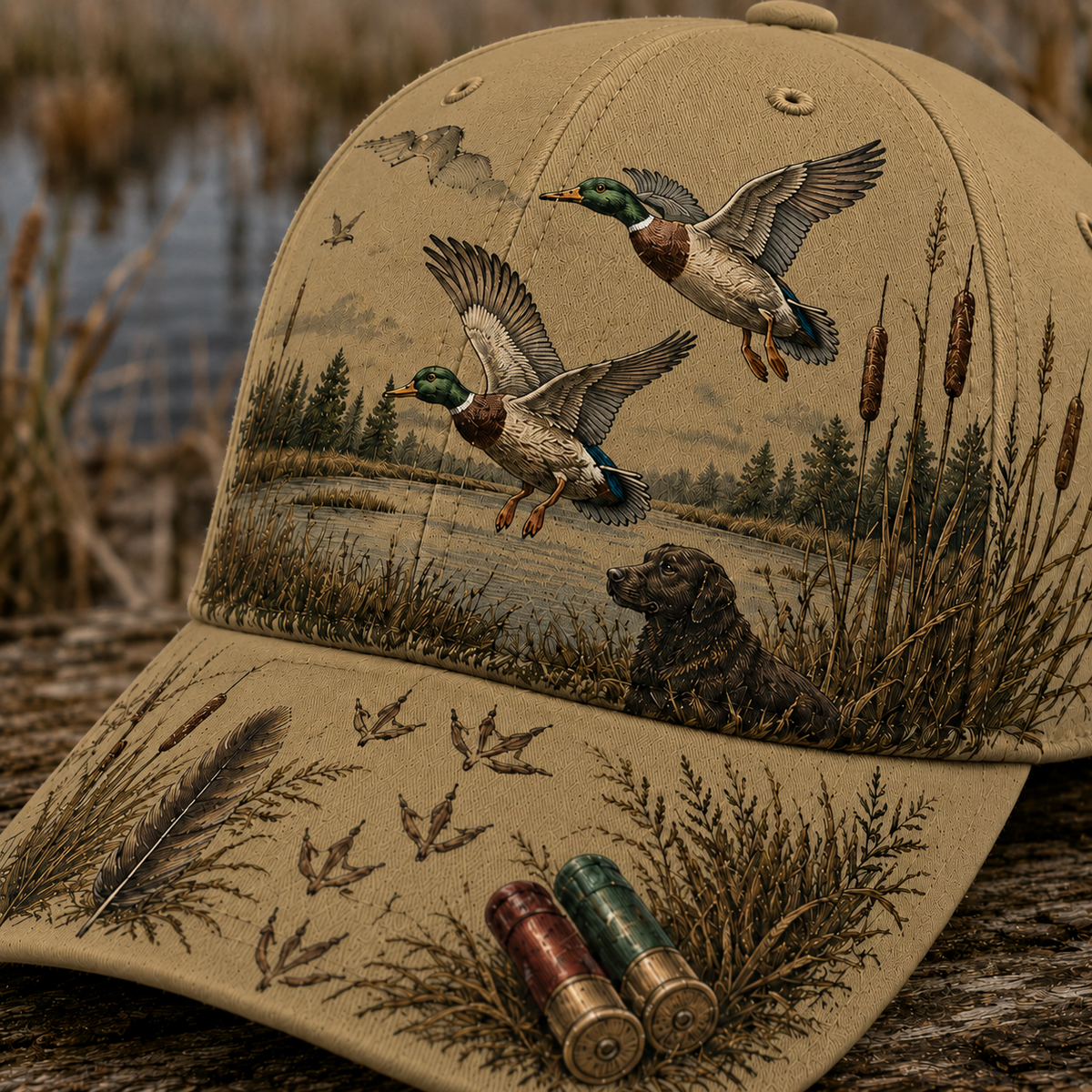 DUCK HUNTING WILD & READY HAT