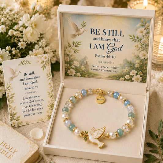 Psalm 46:10 Faith Bracelet | Limited Edition 2026 Christian Jewelry
