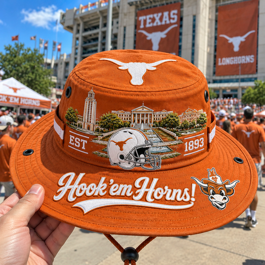 Hook 'em Horns Boonie Hat