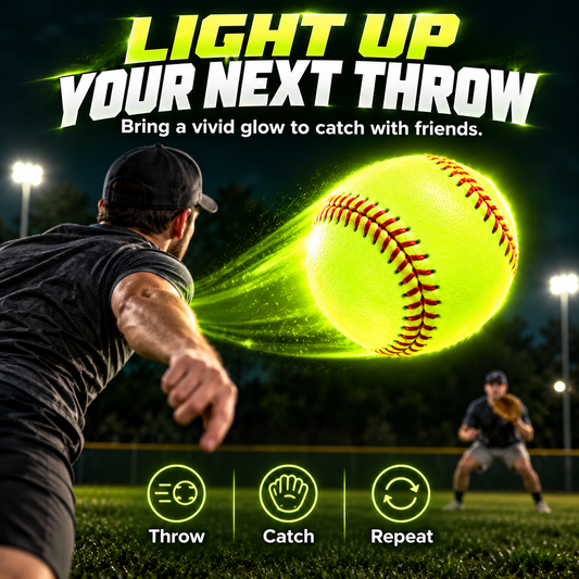 Glow Baseball for Brighter Game Nights