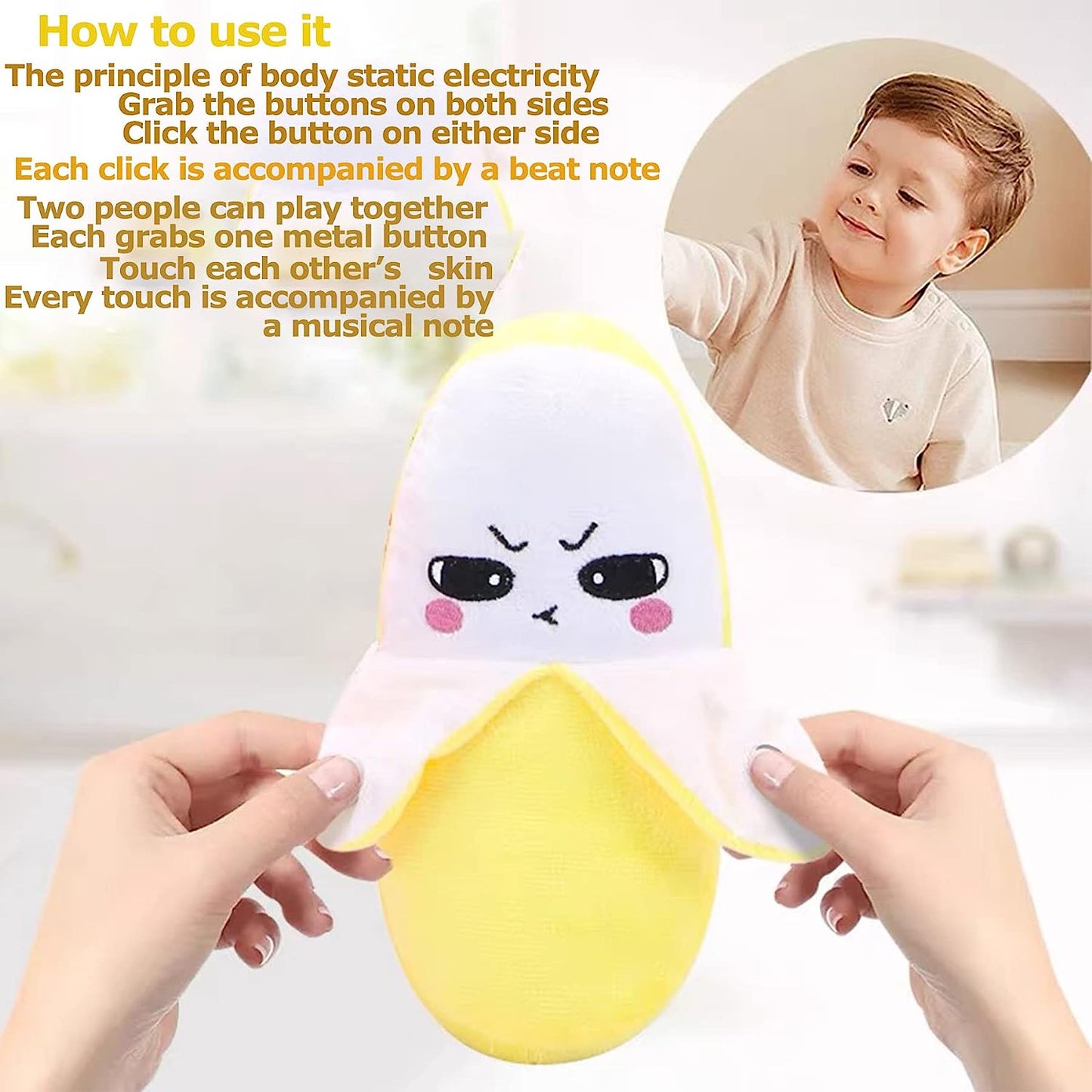 Musical Banana Piano Plush