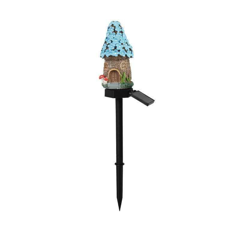 Solar Mushroom Cottage Light