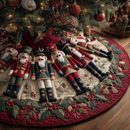 3D Optical Illusion Christmas Tree Skirt