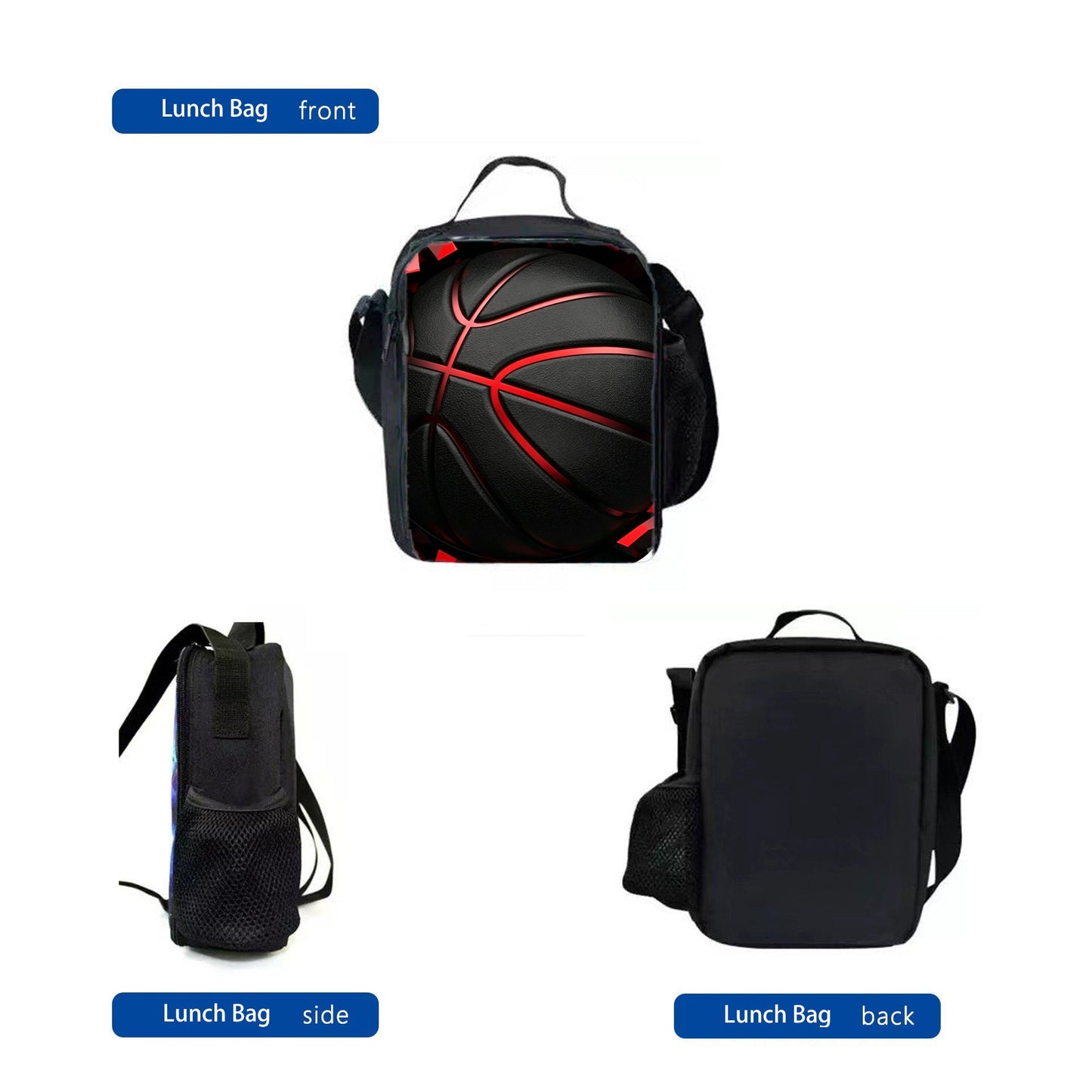 Basketball Backpack Picnic Set