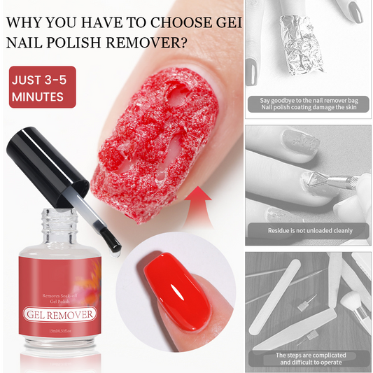 Easy-Off Gel Nail Polish Remover Fast 3 5 Min Brush-On Formula