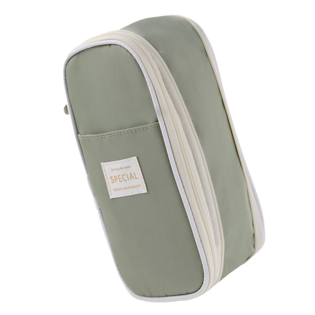 Double-Layer Macaron Stationery Box