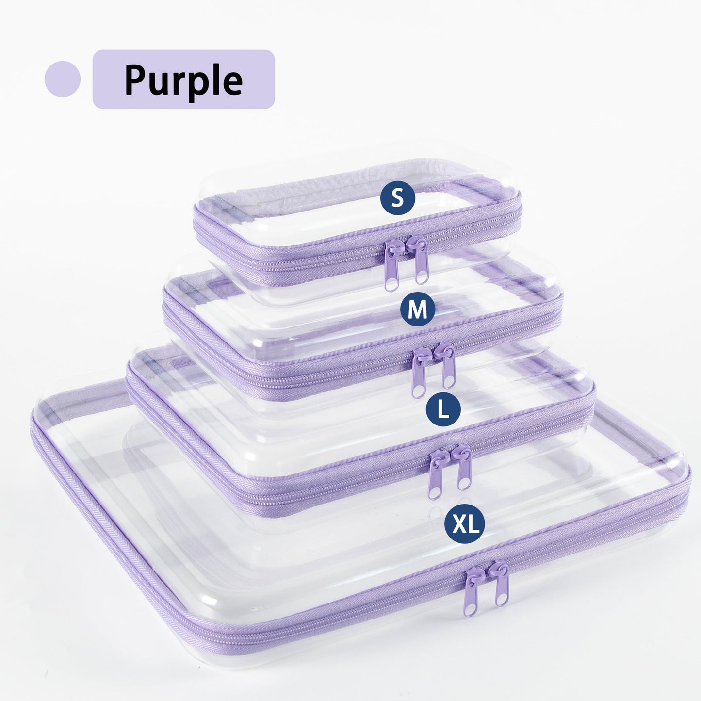 Clear Zipper Storage Case