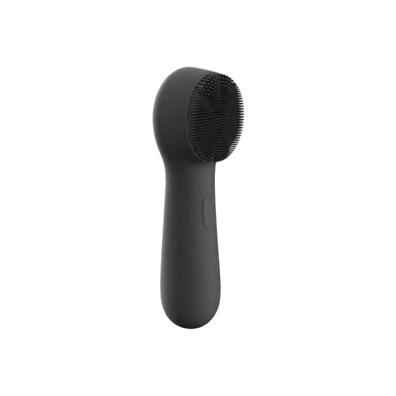 Rechargeable Silicone Facial Cleansing Brush with Heat & Vibration