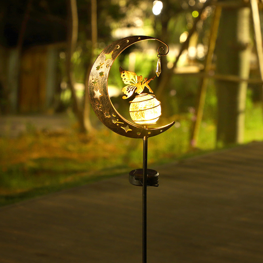 Hummingbird Moon Solar Light