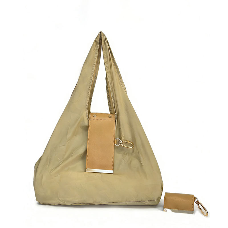 Foldable Keychain Tote Bag for Shopping & Travel