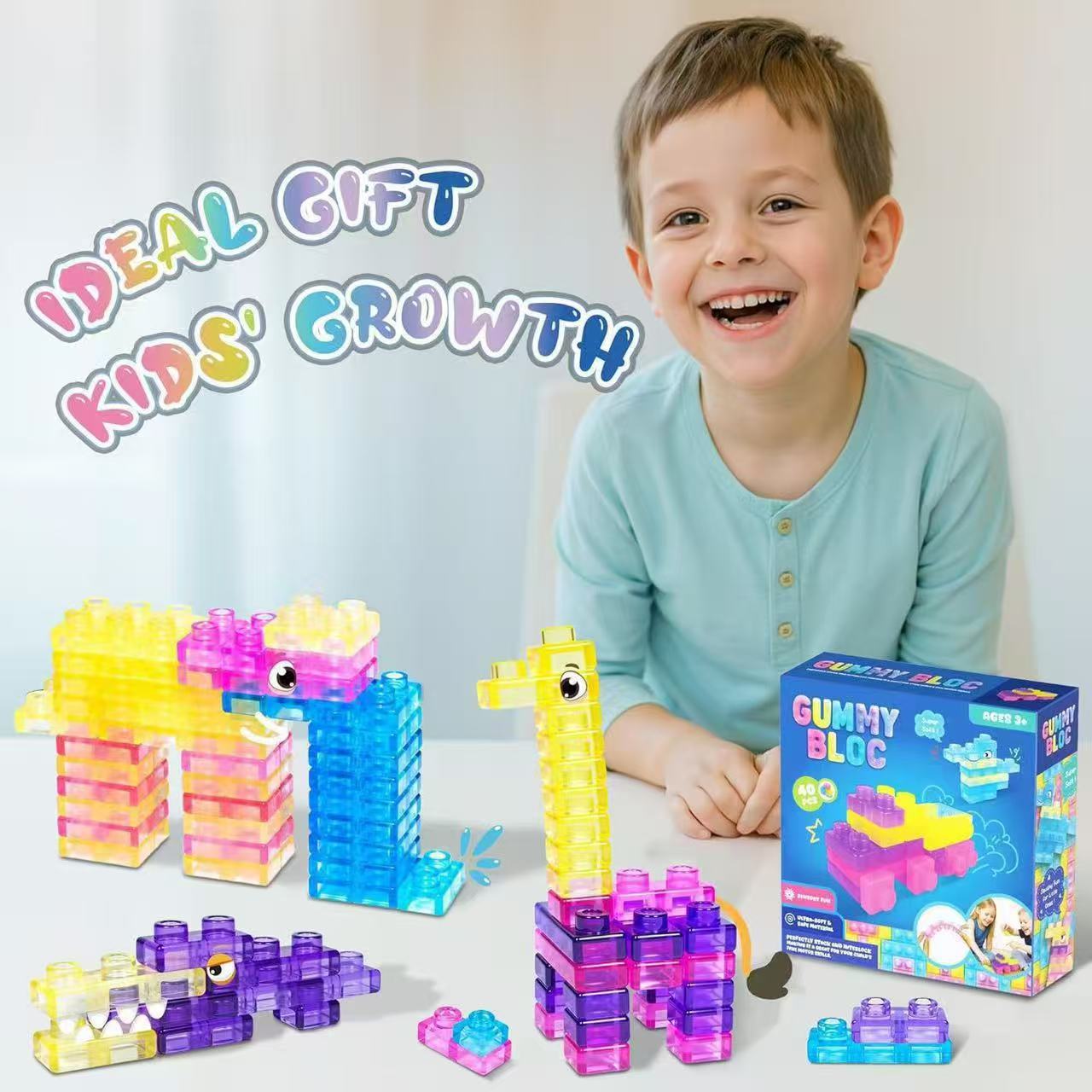 Squishy Building Blocks Set