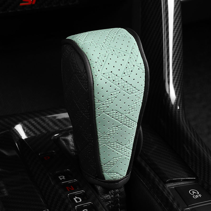 Sport Grip Leather Gear Shift Knob Cover