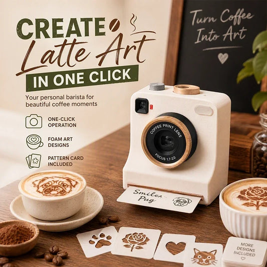 Latte Art Maker Camera Tool Turn Every Coffee Into A Creative Masterpiece