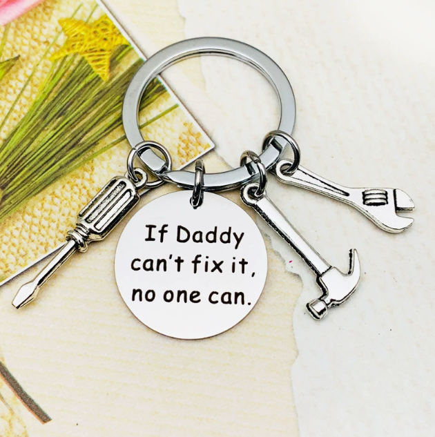 If Papa Can't Fix It Keychain | Meaningful Gift For Dad & Grandpa