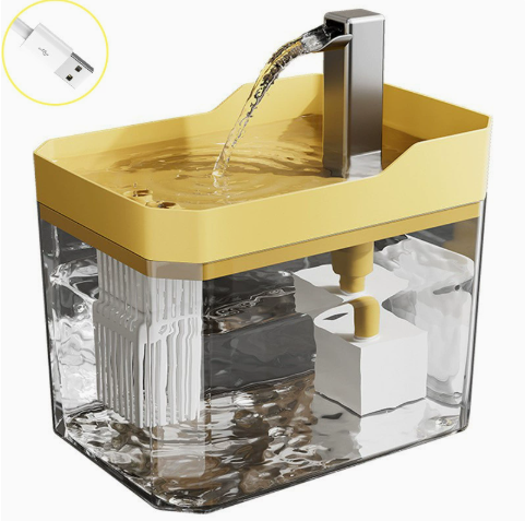 Fresh Flow Pet Water Fountain for Cats & Dogs