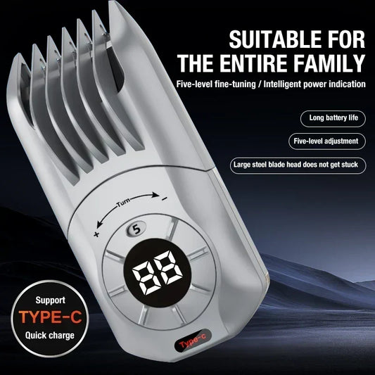 Smart Self Hair Clipper Cordless Buzz Cut Trimmer
