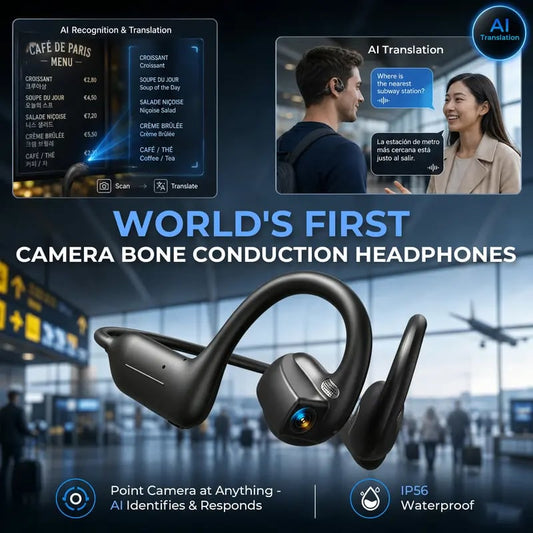 E12 Smart Bone Conduction Headphones
