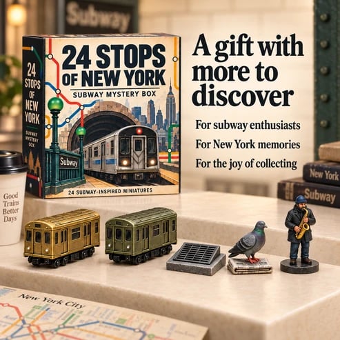 24 Stops of York Subway Mystery Advent Calendar