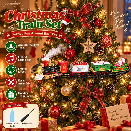 Christmas Magic Express Around-the-Tree Train Set