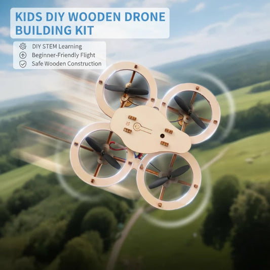 Kids Wooden Drone Kit