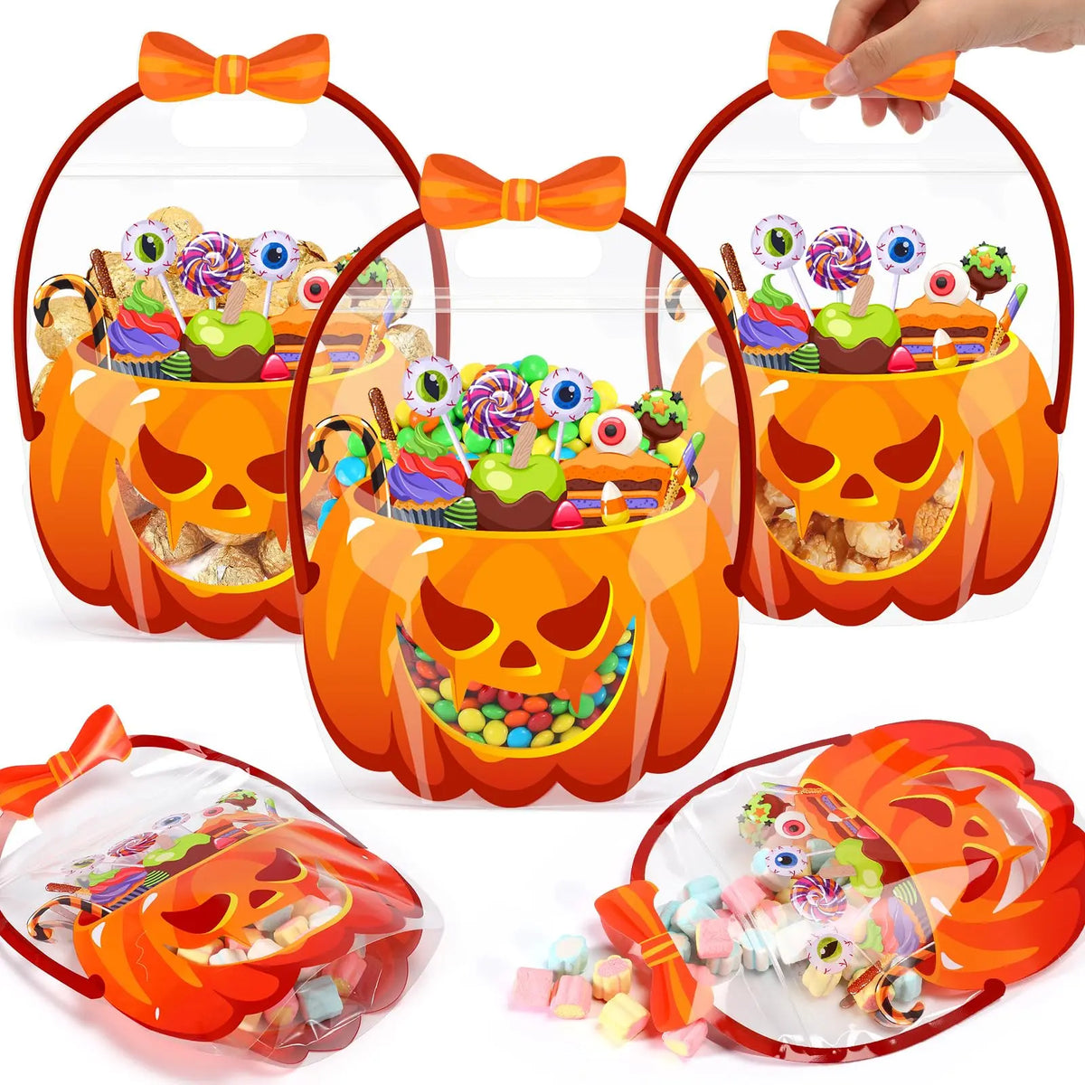 Halloween Plastic Goodie Bags