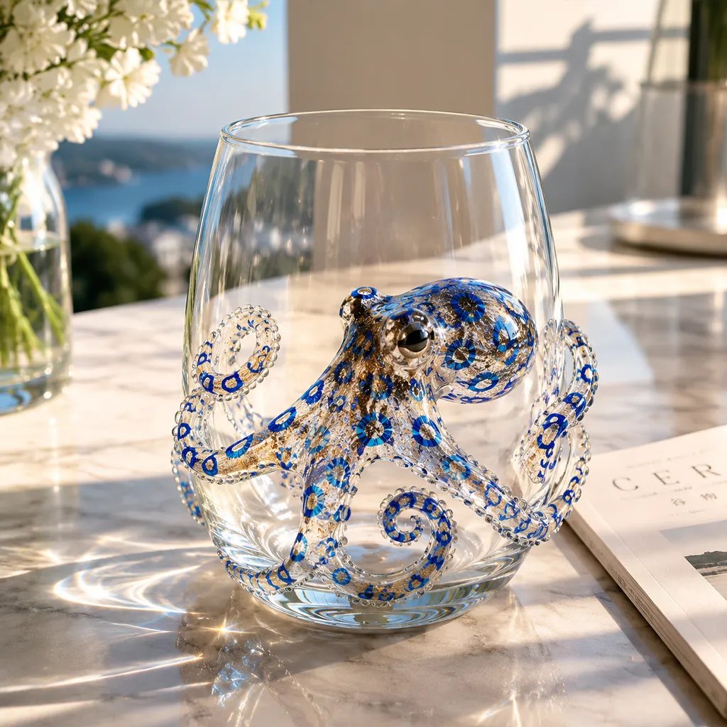 Ocean Animal Glassware Collection