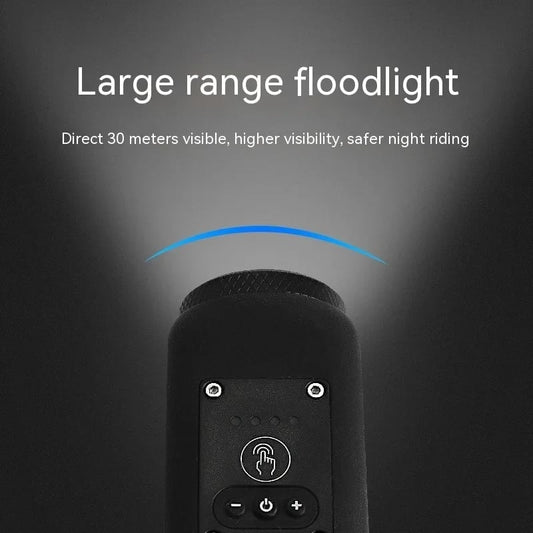 Noomoriey Bike Electronic Horn with Large Range Floodlight