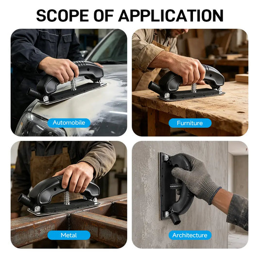 16-Pack Wet & Dry Sandpaper Set 80-800 Grit Sanding Sponges for Wood, Metal, Drywall & Auto