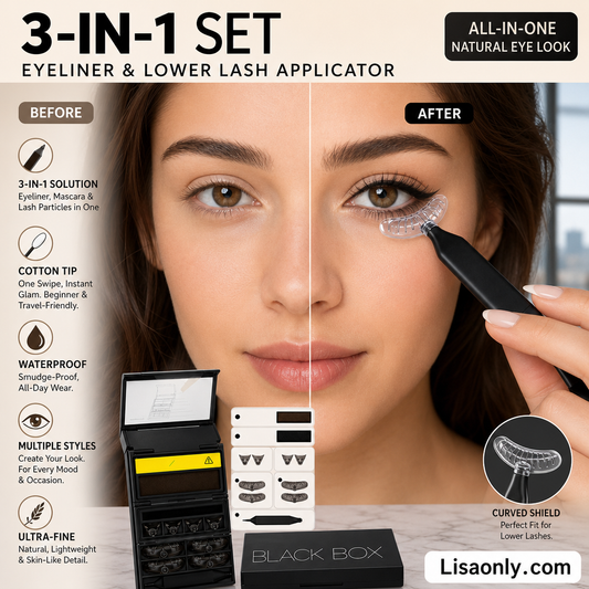 2026!3-in-1 Kit: Eyeliner and Lower Lash Stamp