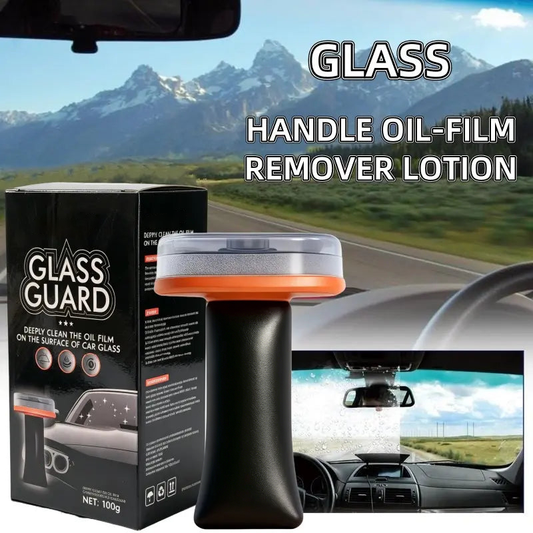 Automotive Handheld Oil Flmr Cream,Glass DecontaminationWithoutTraces,Window Oil Film Cleaning,FastCleaning