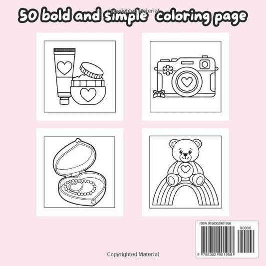 Soft Girl Era Colouring Book | 55 Mindful Designs for Stress Free Creativity