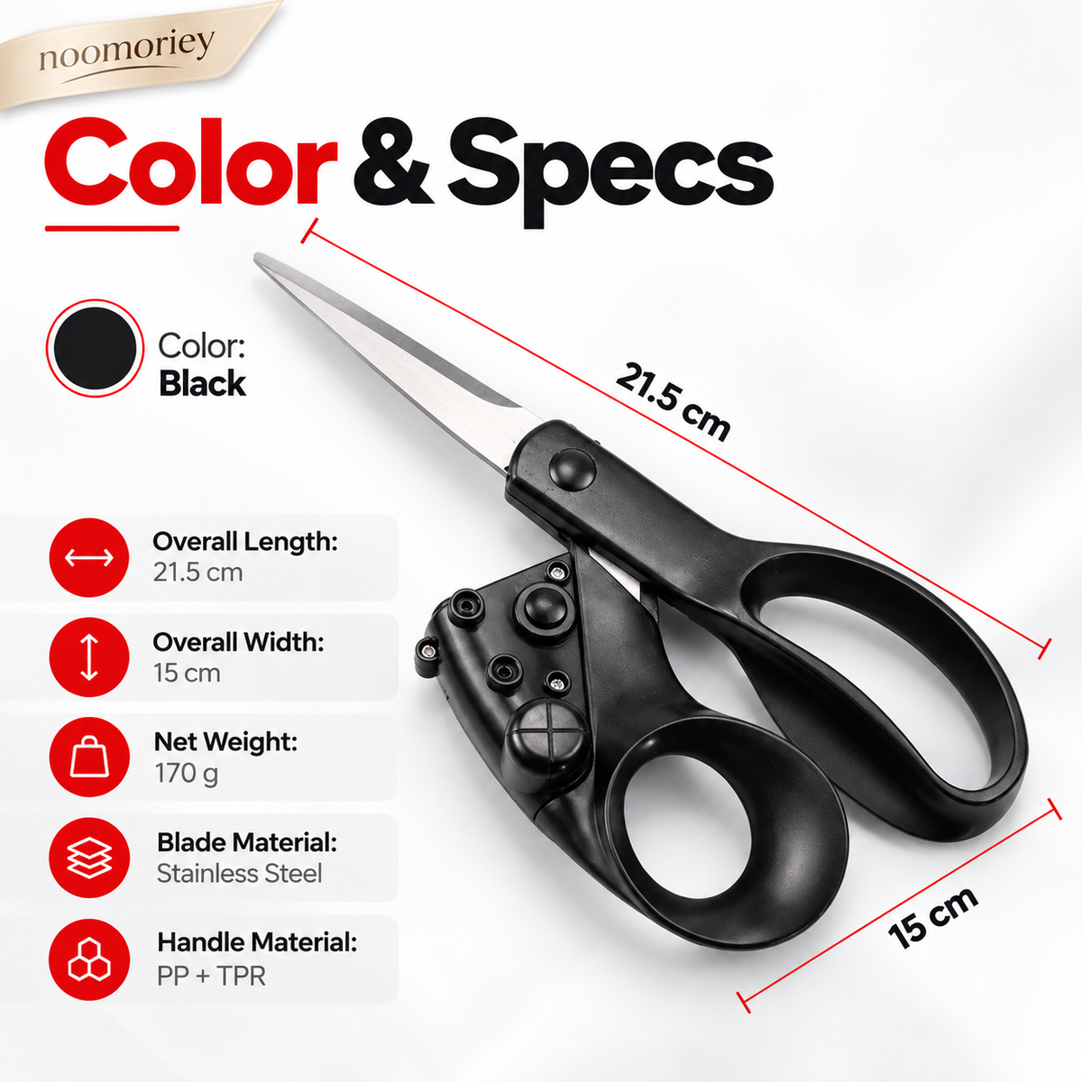 Laser Guided Sewing Scissors Multi-Purpose Scissors with Infrared Cutting Guide