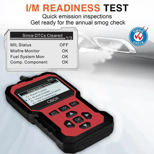 2025 Newest Enhanced Universal OBDII Scanner V410 Car Engine Fault Code Reader Diagnostic Tool