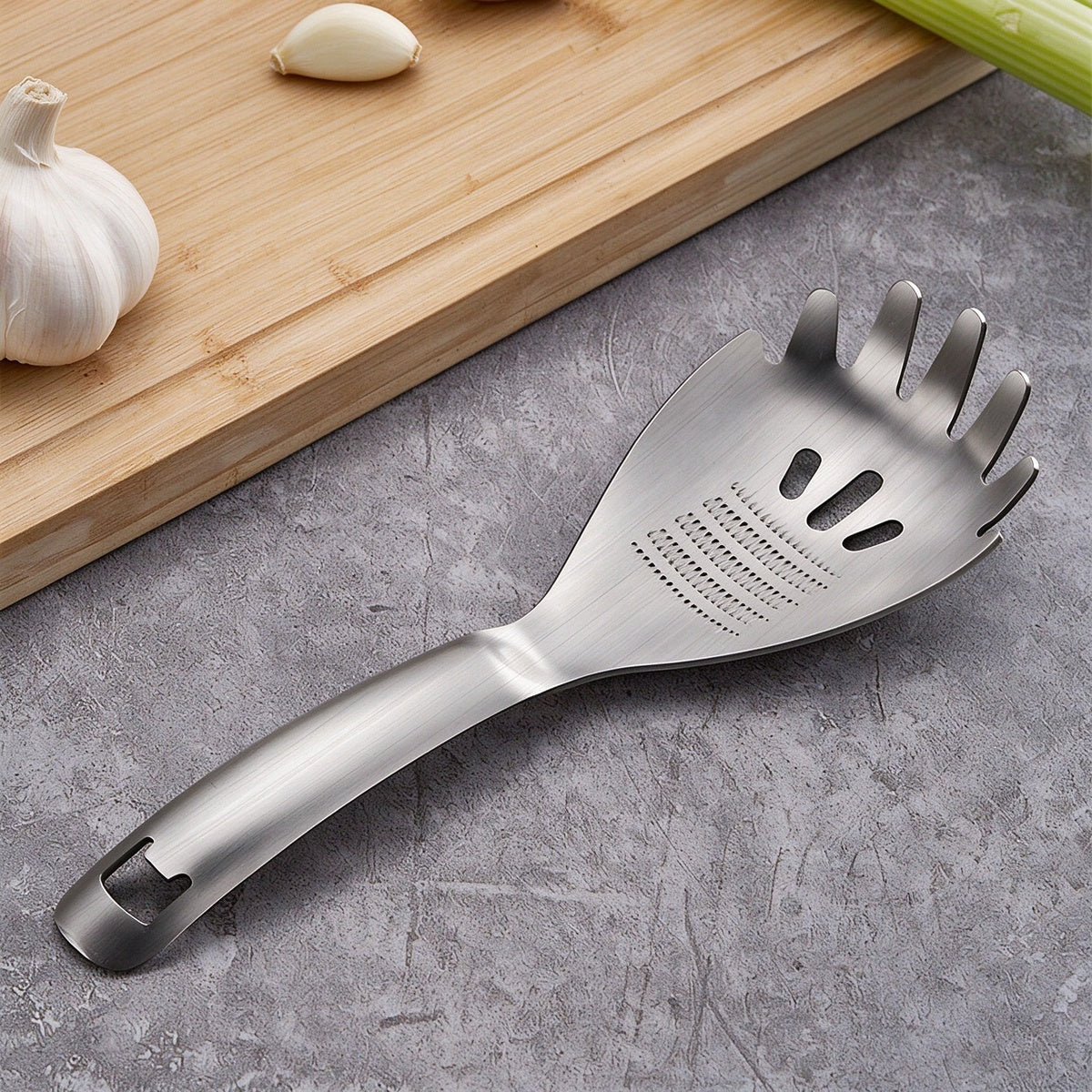 🥄304 Stainless Steel Multifunctional Kitchen Spoon