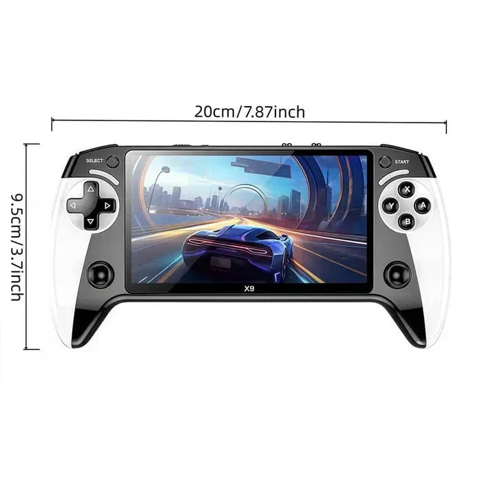 Portable retro game console, ultra-high definition graphics(5000+ games)