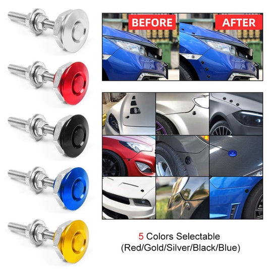 4Pcs Universal Aluminum Quick-Release Lock Latches - Secure & Easy Access!