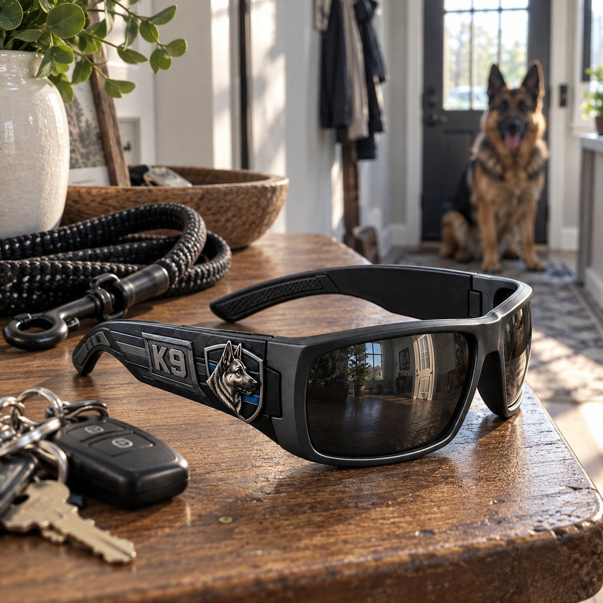 K9 Guardian Sunglasses | Rugged K9-Inspired Design with Working-Dog Details & Bold Everyday Style