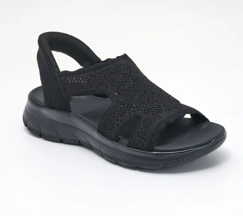 Slip-ins Summits Crochet Knit Sandals