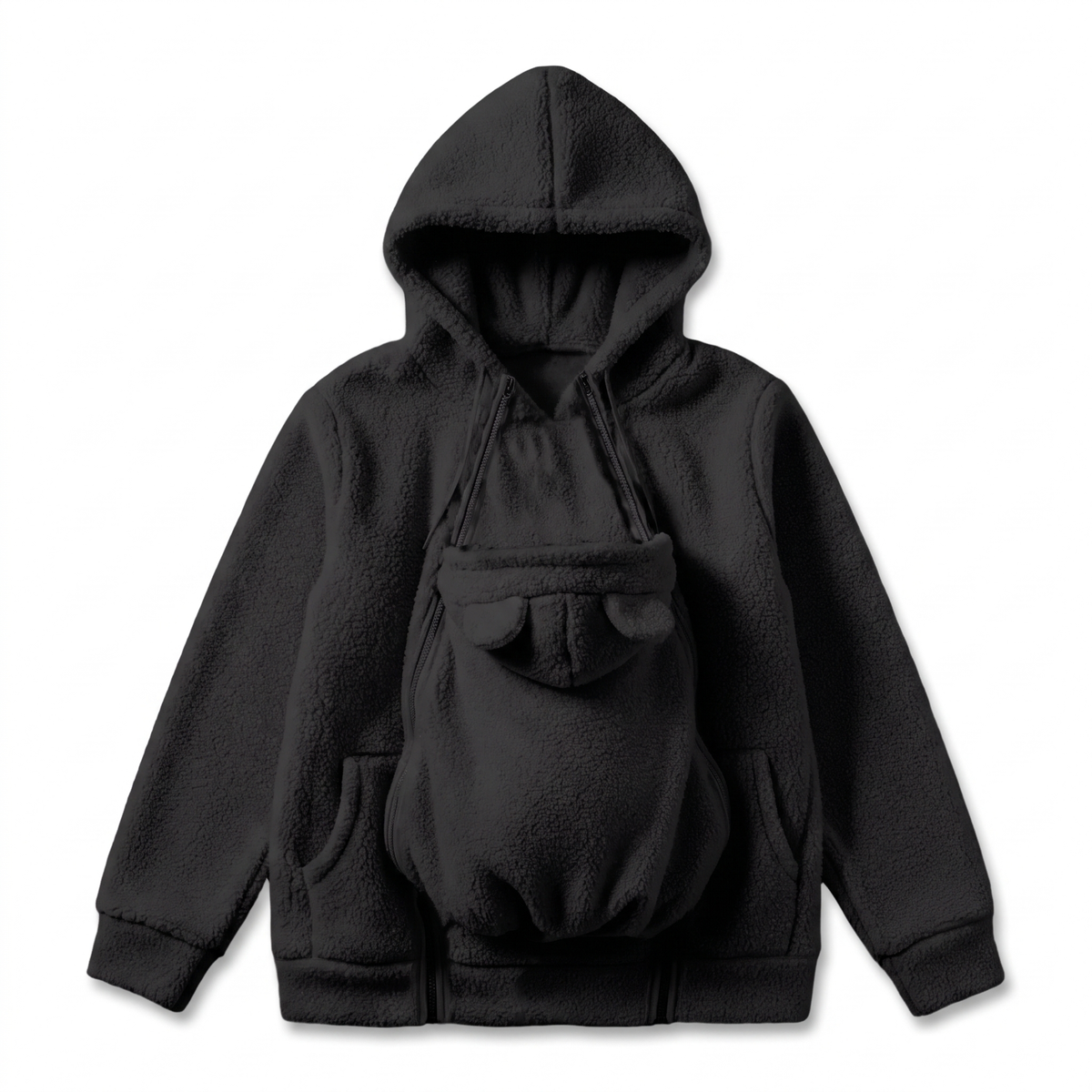 Cozy Babywearing Fleece Hoodie